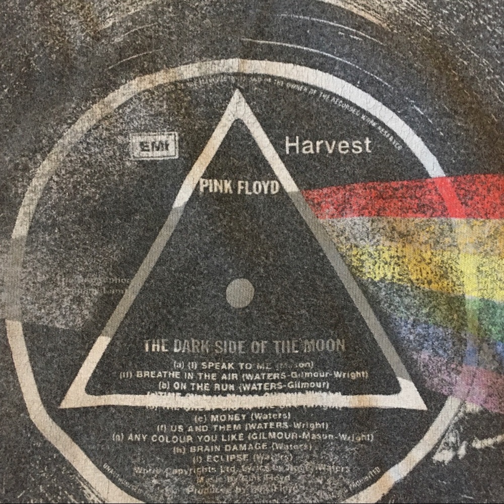 Pink Floyd Dark Side of The Moon Vintage T shirt - Picture 3 of 4